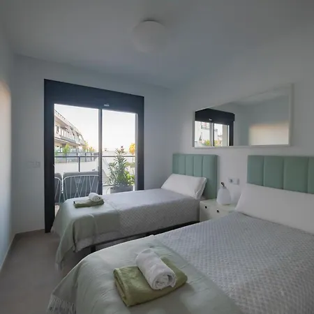 Apartment In Gran Alacant With Sea View, Ac, Pool Exterior photo
